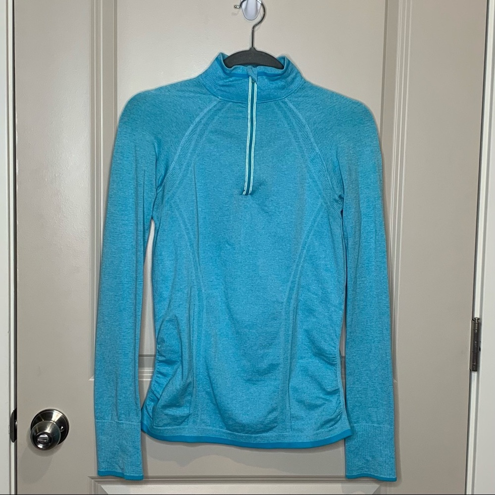Athleta Fastest Track Half Zip Top